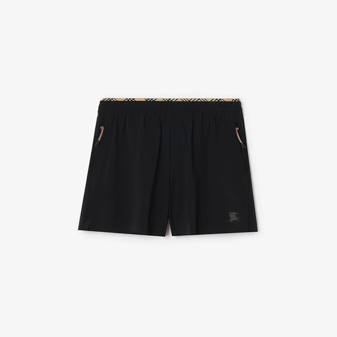 burberry elastic quick dry nylon five inch casual shorts